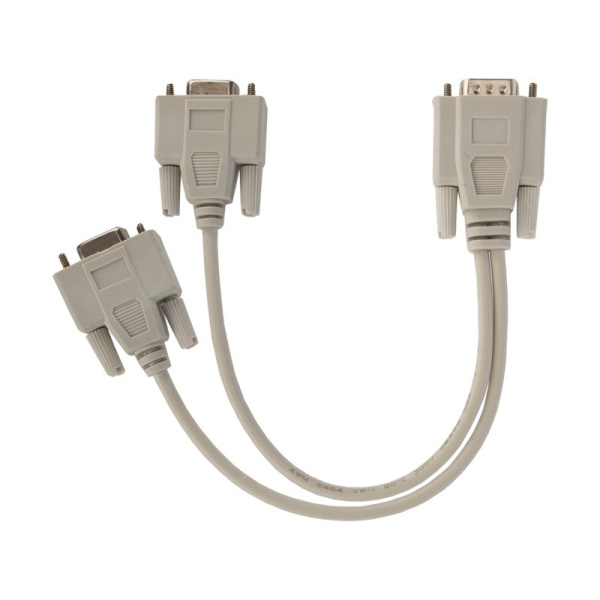 ПереходНИК шт.VGA - 2гн.VGA (провод) серый Rexant 17-6834