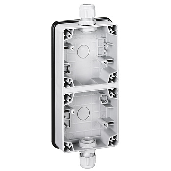 Legrand Plexo Коробка 2 постовая вертикальная IP66 090492
