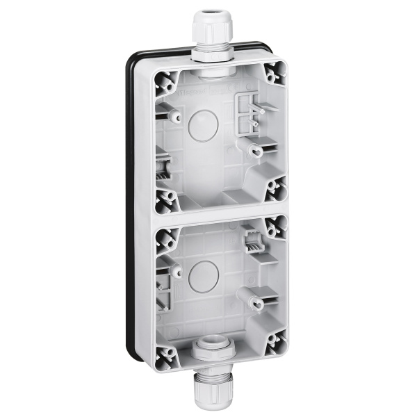 Legrand Plexo Коробка 2 постовая вертикальная IP66 090492