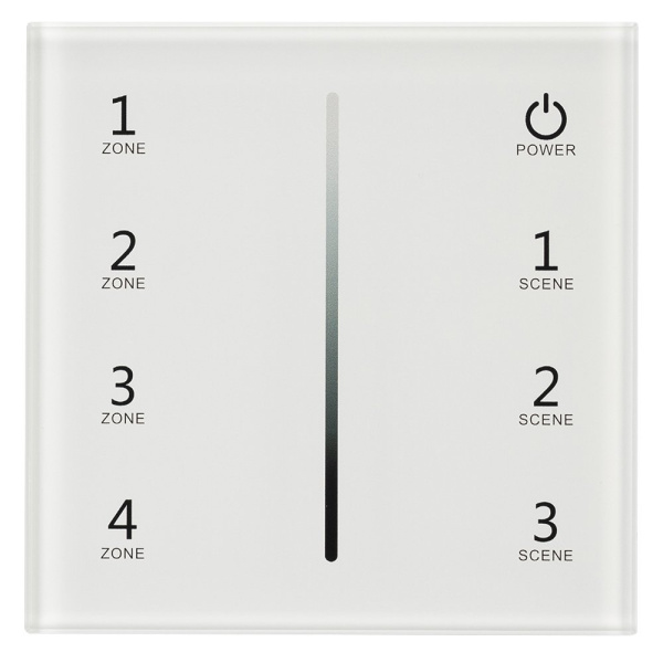 Купить Arlight Панель Sens SMART-P29-DIM White (230V, 4 зоны, 2.4G) (IP20 Пластик, 5 лет) 027103