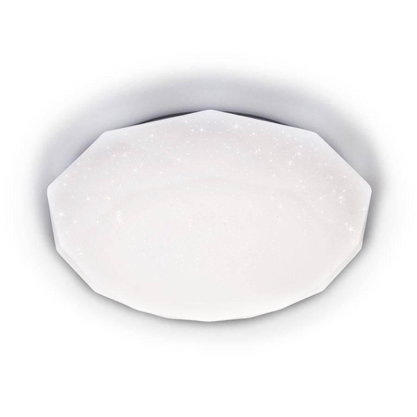 Ambrella Потолочный светодиодный светильник с пультом FF18 WH белый 72W 500*500*75 (ПДУ ИК)