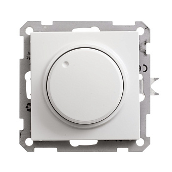 Systeme Electric W59 Светорегулятор (диммер) поворотный 400Вт 230В механизм белый