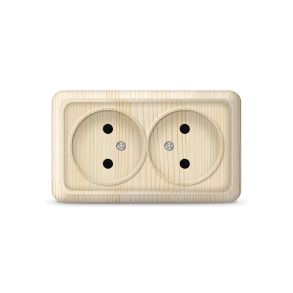 UNIVersal "Олимп" Розетка "Сосна"2-ая б/з 5560858