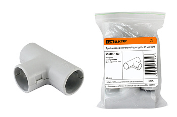 TDM Тройник соед. для трубы 25 мм (5шт) SQ0405-1023