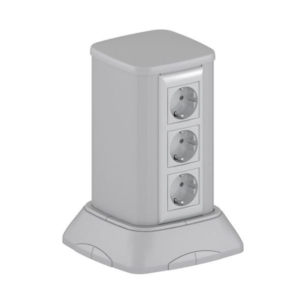 Купить DKC Миниколонна алюминиевая, 0.25м, цвет темно-серебристый металлик