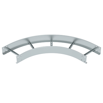 OBO BETTERMANN  Угловая секция 90° лестничного лотка 110х300 мм R=500 мм 6217684