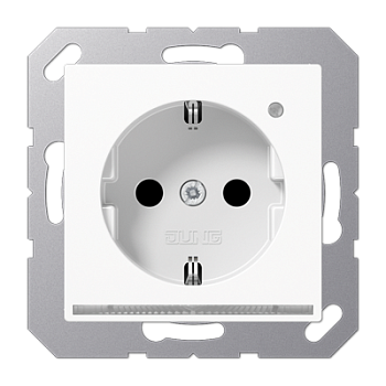 JUNG Schuko-розетка с LED подсветкой A1520-OWWLNW