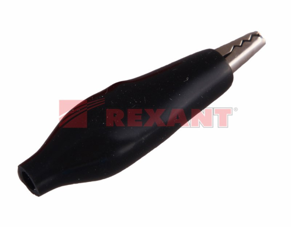 Купить Зажим "крокодил" 5А 40мм в изоляторе Rexant 16-0001