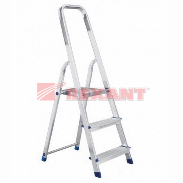 Стремянка алюминиевая три ступеньки Rexant 12-5040