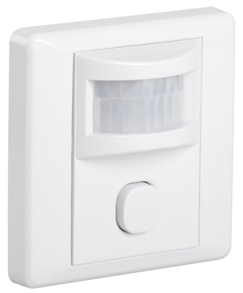 IEK Датчик движения ДД 029 белый, макс. нагрузка 600Вт, угол обзора 120град., дальность 9м, IP20