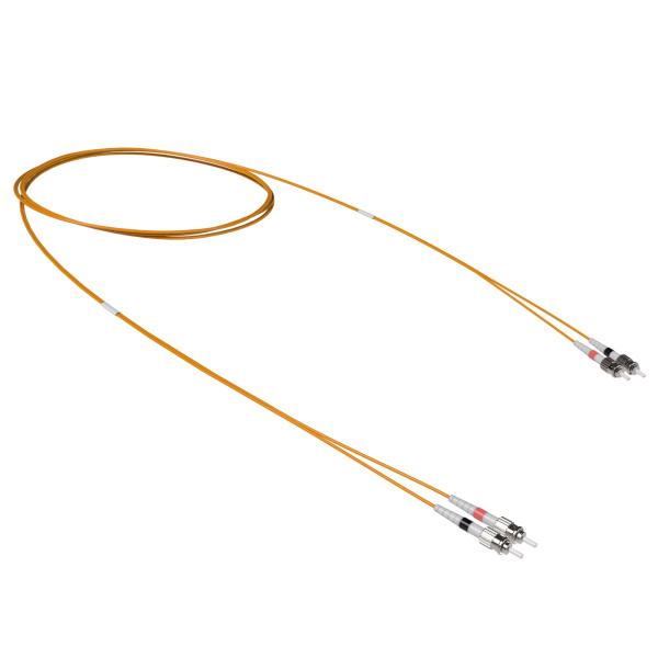 DKC Оптический коммутационный шнур Duplex ST-UPC/ST-UPC, 50/125 OM2, 5 м