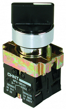 CHINT Переключатель NP2-BD33, 3 положения с фиксацией, 2НО IP40