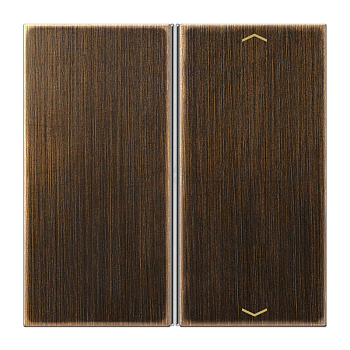 JUNG комплект клавиш, латунь Antik ME2402TSAPAT