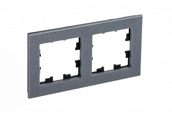 Systeme Electric AtlasDesign Nature Мрамор айс грей Рамка 2-ая