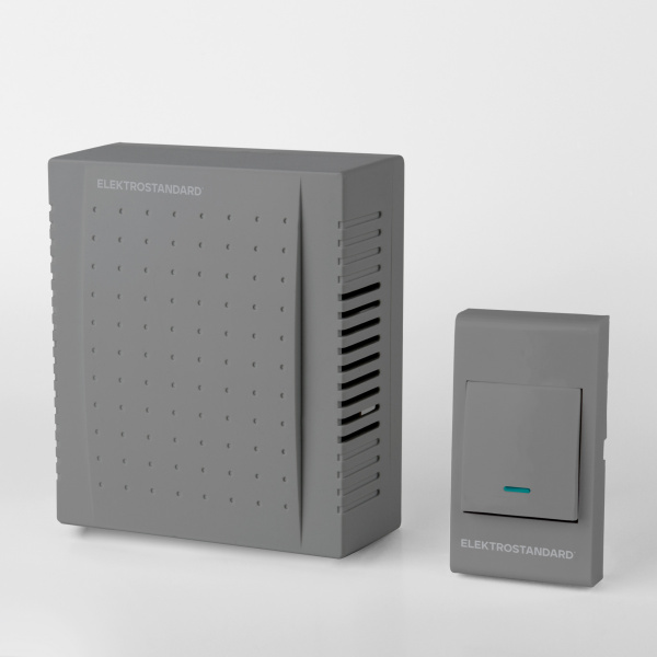 Elektrostandard DBQ26M WM 1M IP44 / звонок электрический бытовой (дверной) / Серый a055433