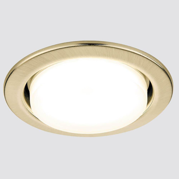 Купить Ambrella Встраиваемый точечный светильник G101 SB бронза GX53