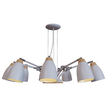 LOFT IT LOFT4402/9WH Люстра подвесная 9xE27 max 40W LOFT4402/9WH, шт