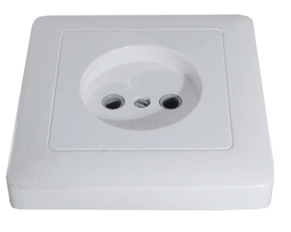 Купить Systeme Electric Wessen ХИТ внутр Бел Розетка б/з без шторок, 16А, 250В