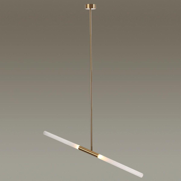 Купить Odeon Light 4306/2 HIGHTECH ODL22 77 золото Потолочный светильник IP20 G9 2*40W SOHO