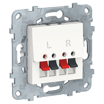 SE Unica New Бел Аудиорозетка NU548618