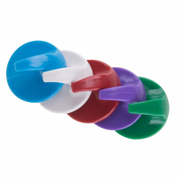 PROconnect Крючок настенный, круглый-малый, самоклеющийся, 5 шт. 88-0204