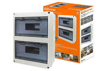 TDM Бокс ЩРН-П-24 модулей навесной пластик IP65 SQ0908-0006