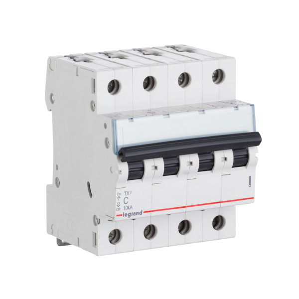 Купить Legrand TX3 Автоматический выключатель 4P 50A (B) 6000 404019