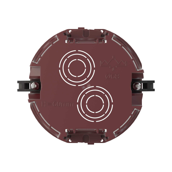 Купить DKC Подрозеточная коробка для полых стен, глубиной 60мм, 2 модуля