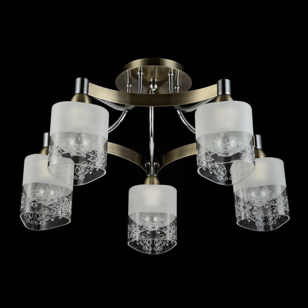 Купить Freya Modern Tasmania Бронза Антик Потолочный светильник E14 40W FR5475CL-05CH