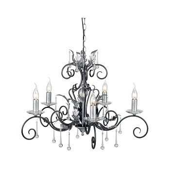 Natural Concept AMARILLI Люстра AML5-BLK-SILVER Natural Concept AMARILLI Люстра AML5-BLK-SILVER