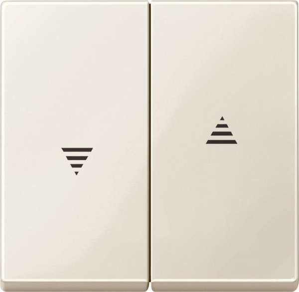 Купить SE Merten SM Беж глянец Клавиша 2-ая жалюзийная MTN432444