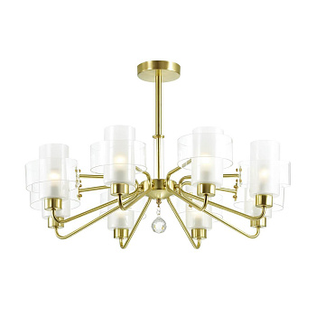 Lumion 3705/8C LN18 175 матовый золотой Люстра потолочная E14 8*40W 220V DREW