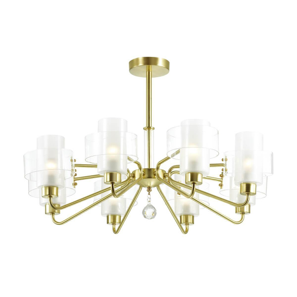 Lumion 3705/8C LN18 175 матовый золотой Люстра потолочная E14 8*40W 220V DREW