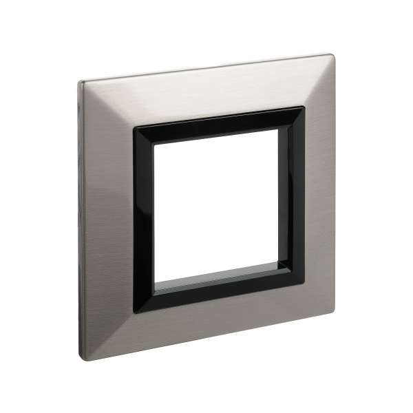 Купить DKC Рамка из металла, "Avanti", никелированная, 1 пост (2 мод.)