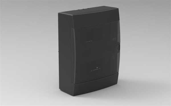 Horoz Electric 600-001-240 НАКЛАДНАЯ ЧЕРНАЯ КОРОБКА ПРЕДОХРАНИТЕЛЕЙ - 24 МОДУЛЕЙ HRZ00002560