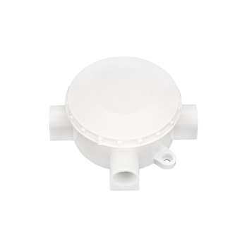 Коробка открытой установки 70x70x70x37мм пластик белый IP20 _ Rexant 28-3065
