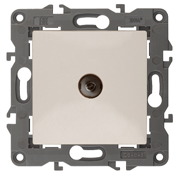 ЭРА 14-3102-02 Elegance Сл.кость Розетка TV проходная