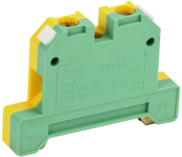 IEK Зажим наборный ЗНИ-10PEN 10мм2 (JXB-земля)