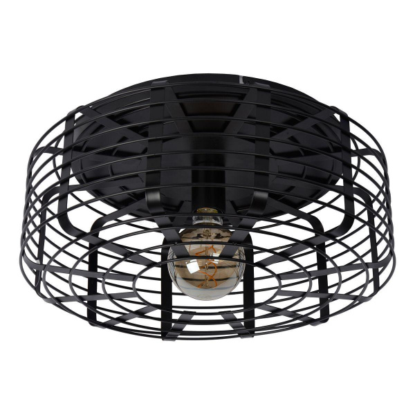 Lucide MELOPEE Светильник потолочный Ø 45 cm 1xE27 Black 45148/45/30