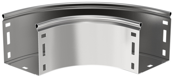 IEK ESCA Поворот плавн. 90град тип Г01 80х100мм