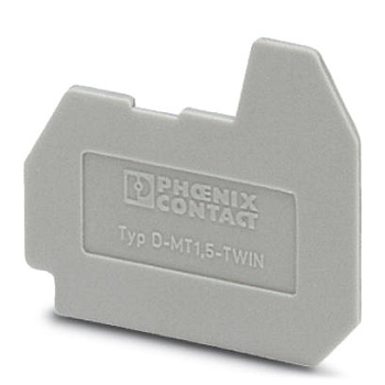 Phoenix Contact Концевая крышка D-MT 1,5-TWIN 3002979