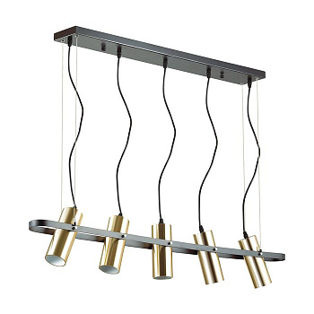 Lumion 3714/5 MODERNI LN19 147 чёрный Светильник подвесной GU10 5*5W 220V CLAIRE