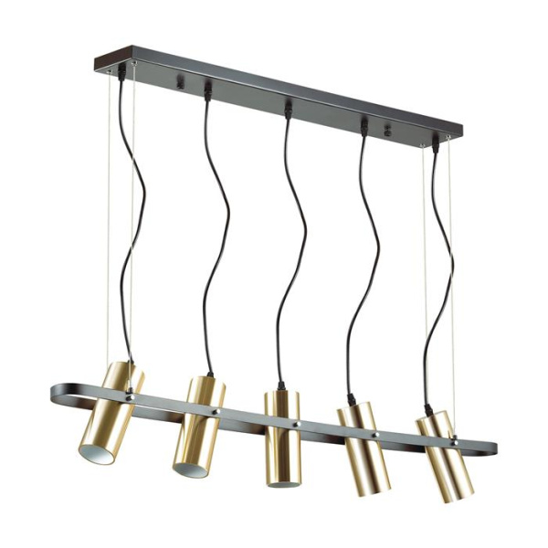 Lumion 3714/5 MODERNI LN19 147 чёрный Светильник подвесной GU10 5*5W 220V CLAIRE