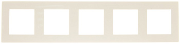 Simon 24 Слоновая кость Рамка 5-ая 2400650-031