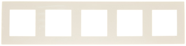 Simon 24 Слоновая кость Рамка 5-ая 2400650-031