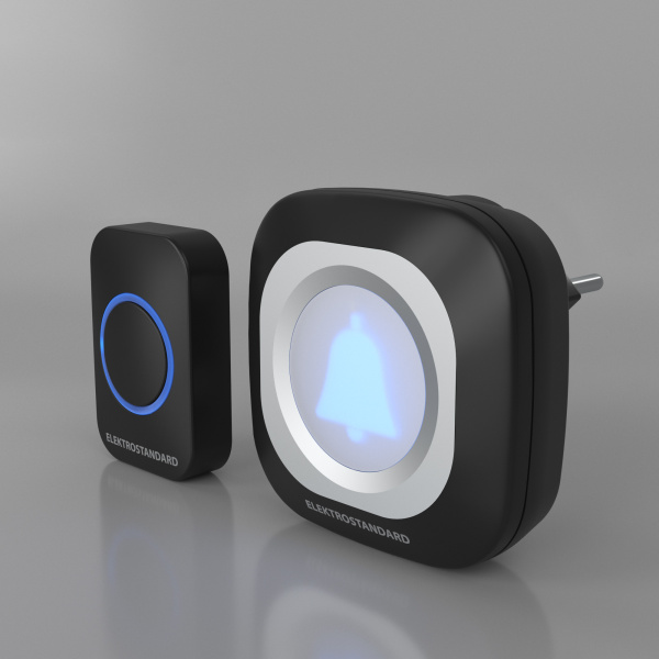 Elektrostandard DBQ25M WL 36M IP44 / звонок электрический бытовой (дверной) / Чёрный a047174