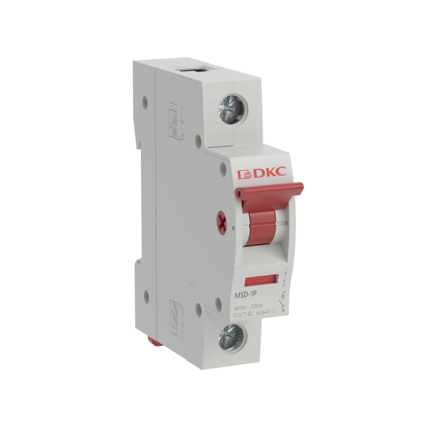 DKC YON max Выключатель нагрузки модульный MSD 1P 100A