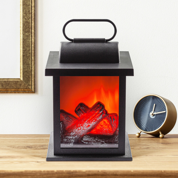 ЭРА ЕGNIK - 24 Камин декоративный 16 см, 3*AA , IP20