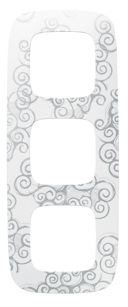 Купить Legrand Valena ALLURE Нарцисс хром Рамка 3-ая 754343