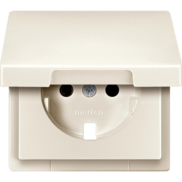 Купить SE Merten SD Бежевый Центральная плата с крышкой для механизма розетки MTN2340-4044